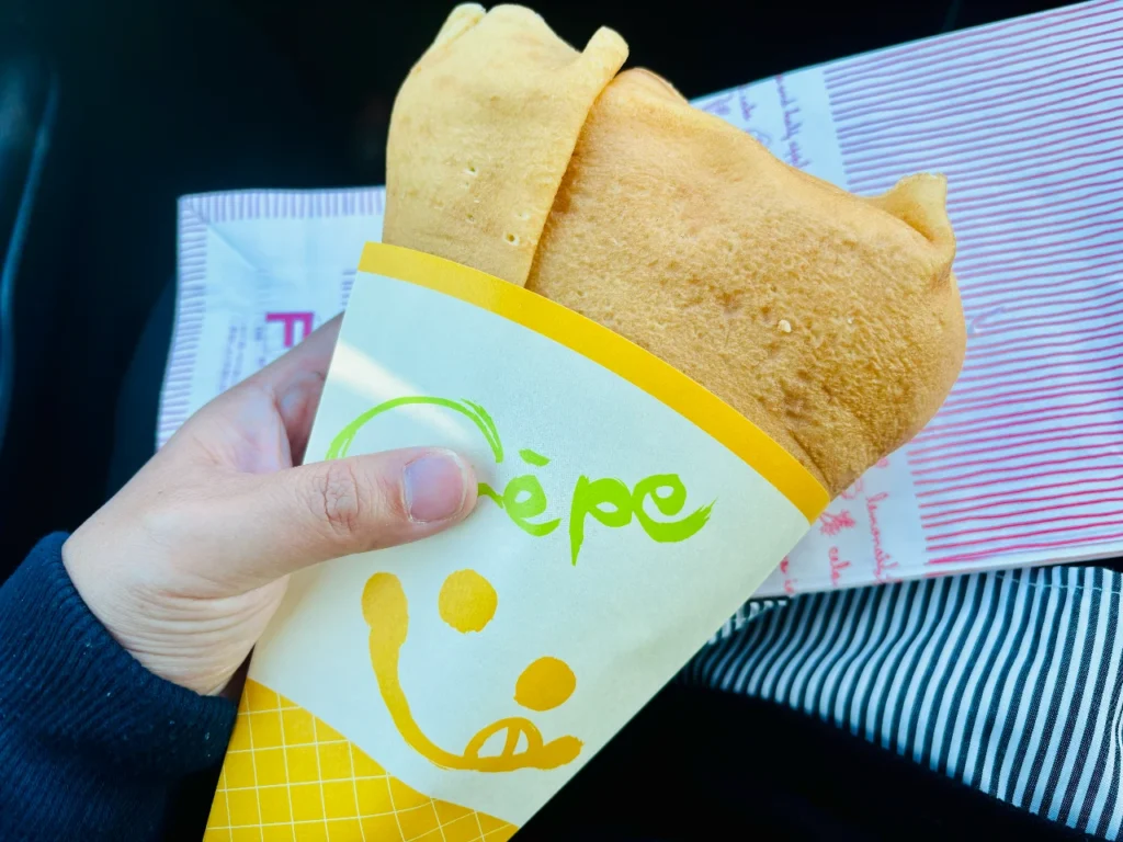 ビーパス年輪のクレープの画像です